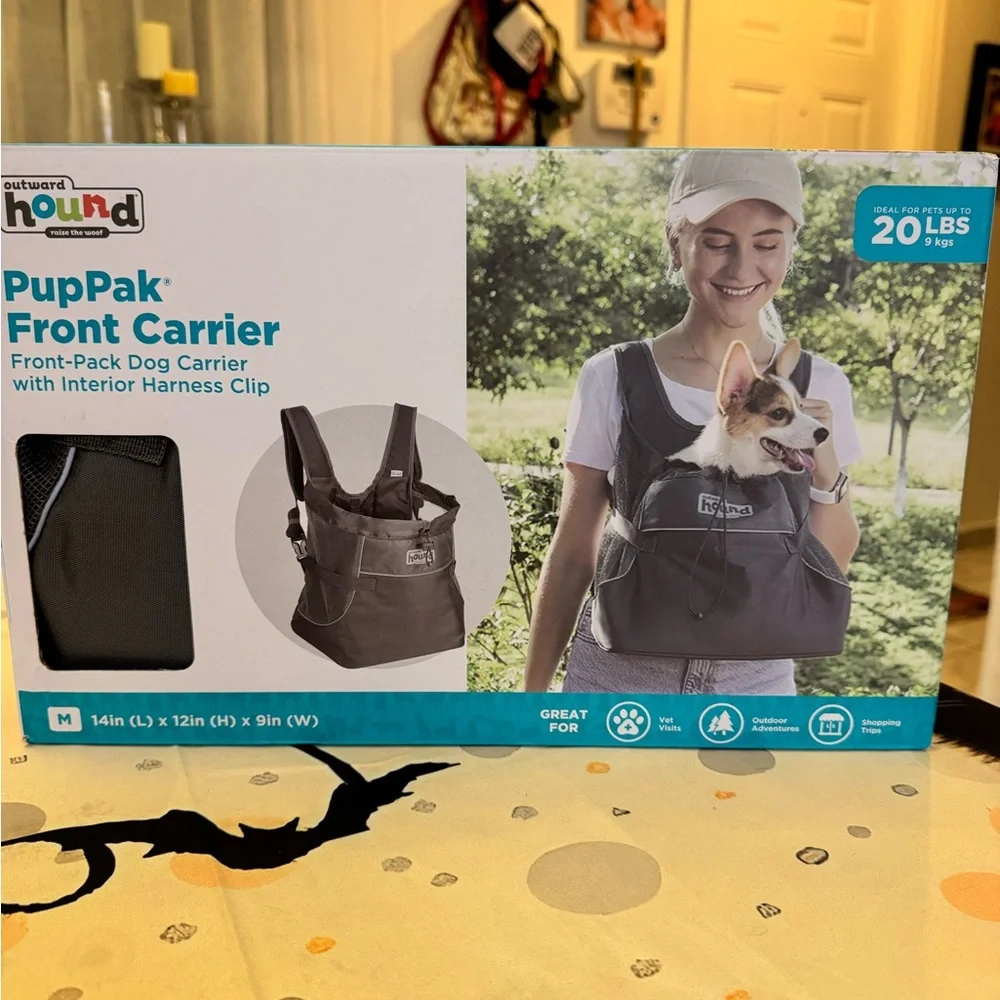 Outward Hound Gray Dog Carrier